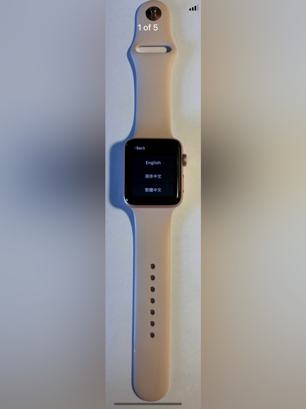 Pink Apple Watch Series 2 (42 mm)